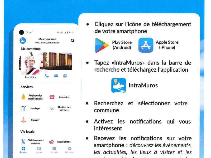 Suivez nous sur Intramuros !